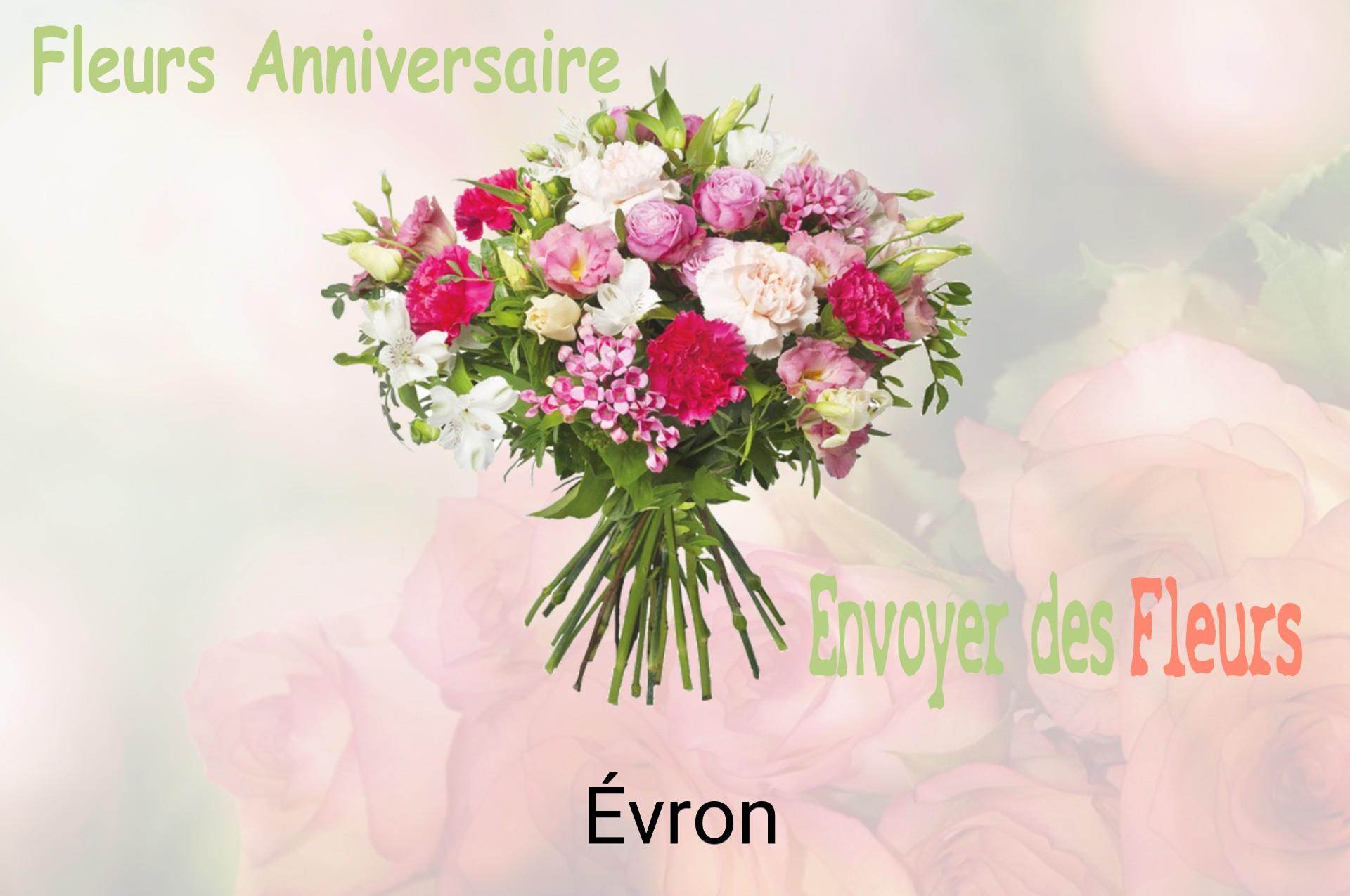 Bouquet de fleurs d’anniversaire livré à Évron
